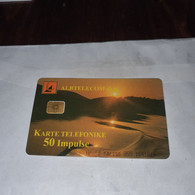 Albania-Special View-(50impulse)-(11)-(050--1641814)-tirage-180.000-used Card+1card Prepiad Free - Albania