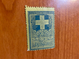 Vignette - Djibouti - Croix Rouge /militaire - Cruz Roja