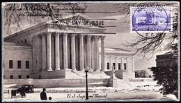 U.S.A. (1950) Supreme Court. Maximum Card With First Day Cancel. Scott No 991, Yvert No 543. - Cartes-Maximum (CM)