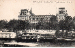 Cpa Paris Hotel De Ville Façade Latérale,édition CLC, Non écrite. - Altri Monumenti, Edifici