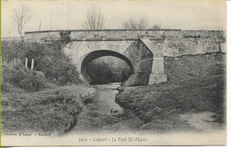 LUYNES (Bouches Du Rhône) Le Pont Saint Martin - Luynes