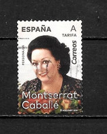 LOTE 2183 /// ESPAÑA 2019 MONTSERRAT CABALLE  ¡¡¡ OFERTA - LIQUIDATION - JE LIQUIDE !!! - Oblitérés