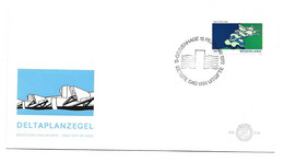 Netherlands, Nederland, 1971, Flood 1953, E 115, FDC - FDC