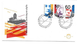 1980 - NEDERLAND - FDC - SG 1327/1329 + 's GRAVENHAGE - FDC