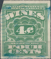 Stati Uniti D'america,United States,U.S.A,1916 INTERNAL REVENUE VINES 4c Used - Fiscali