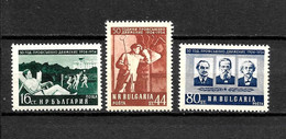 LOTE 2184 /// (C025) BULGARIA  YVERT Nº: 803/805 **MNH // CATALOG./COTE: 2.40€ ¡¡¡ OFERTA - LIQUIDATION - JE LIQUIDE !!! - Nuevos