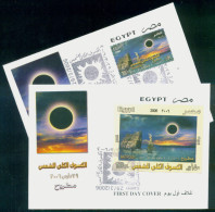 EGYPT / 2006 / Solar Eclipse / FDC - Covers & Documents