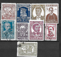 LOTE 2185 /// BULGARIA 1929 YVERT Nº: 205/214 SIN EL 211 CATALOG/COTE: 6,50€   ¡¡¡ OFERTA - LIQUIDATION - JE LIQUIDE !!! - Usati