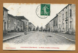 JUZENNECOURT  (52) : " LA ROUTE VERS COLOMBEY " - Juzennecourt