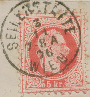 ÖSTERREICH "SEILERSTÄTTE / WIEN" (Wiener Lokalpostrayon), K1 (Müller Type F144) - Usati