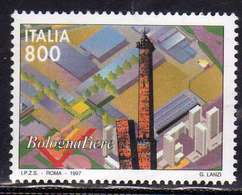 ITALIA REPUBBLICA ITALY REPUBLIC 1997 FIERA DI BOLOGNA FAIR LIRE 800 MNH - 1991-00:  Nuovi