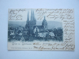 GELNHAUSEN   ,  Schöne   Karte ,               2 Abbildungen - Gelnhausen