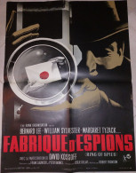 "Fabrique D'Espions" B. Lee, W. Sylvester...1963 - Affiche 60x80 - TTB - Affiches & Posters