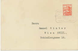 ÖSTERREICH SONDERSTEMPEL 1936 „MUTTERTAGSFEIER Linz . 7. Mai 1936“ - Máquinas Franqueo (EMA)