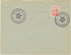 ÖSTERREICH SONDERSTEMPEL 1936 „1.Österreichischer Alt-Soldatentag Aspern 21.5.36" In VIOLETT, R! - Maschinenstempel (EMA)