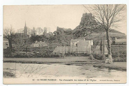 La Roche Maurice  (29 - Finistère) Vue D'ensemble Des Ruines Et De L'Eglise - La Roche-Maurice