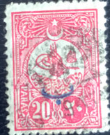 Türkiye - Turkije -  T2/13 - (°)used - 1909 - Michel 176 - Opdruk Buitenlandse Post - 1837-1914 Esmirna