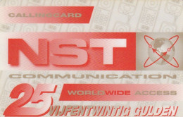 Netherlands, NL-PRE-NST-0002E, NST Communication, 2 Scans. - Cartes GSM, Prépayées Et Recharges