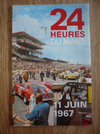 Brochure Dépliant Publicitaire - 24 Heures Du Mans 10 & 11 Juin 1967 - Photo André Delourmel - Automobile - F1