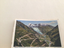 Valais Grimsel Furkastrasse Gletsch Et Glacier Du Rhône Non Circulee Photo J.Gaberell No. 39 - Blatten