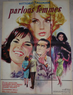 "Parlons Femmes" Vittorio Gassman, E. Koscina...1967 - Affiche 60x80 - TTB - Plakate & Poster