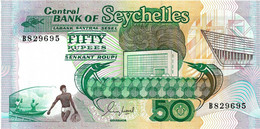 SEYCHELLES 1989 50 Rupee - P.34a  Neuf UNC - Seychelles