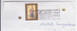 Frammento Busta Natalizia Cristiana Kindl Austria 1997. - Other & Unclassified