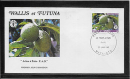 Thème Fleurs - Wallis Et Futuna - Enveloppe - TB - Other & Unclassified