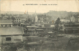 DOUBS  MONTBELIARD  La Citadelle Vue De La Gare - Montbéliard