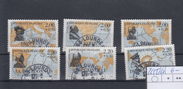 Frankreich Michel Cat.No. Used 2655/2660 - Used Stamps