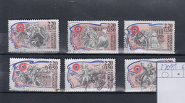 Frankreich Michel Cat.No. Used 2701/2705 - Used Stamps
