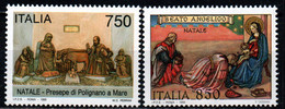 ITALIA - 1995 - NATALE: PRESEPE DI PUTIGNANO, ADORAZIONE DEI MAGI DIPINTO DEL BEATO ANGELICO - MNH - 1991-00:  Nuovi