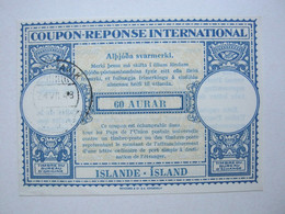 ISLAND , IAS , Antwortschein Gebraucht 1948 - Covers & Documents