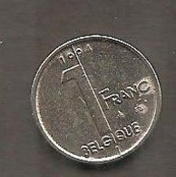 Belgio - Moneta Circolata Da 1 Franco Km187 - 1994 - 1 Frank