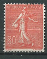 Semeuse Lignée   Yvert N° 203 *  Charnière    Pla 4419 - 1903-60 Säerin, Untergrund Schraffiert