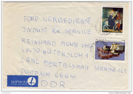 Poland - Luftpost Nach Gütersloh - 1977,  Nice Stamp - Refb3 - Aviones