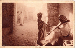 11234" UNE RUE " ANIMATA -VERA FOTO -CART NON SPED - Afrika