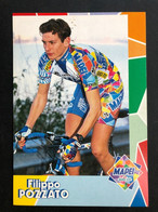 Filippo Pozzato - Mapei - 2000 - Carte / Card - Cyclists - Cyclisme - Ciclismo -wielrennen - Cycling