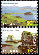 Iceland 1999 Parks Lake Volcano Cliff Sea Landscape Environment Europa MNH - Non Classés