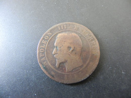 France 10 Centimes 1855 B - D. 10 Centimes