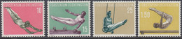 Liechtenstein 1957 - Gymnastics - Mi 353-356 ** MNH - Neufs