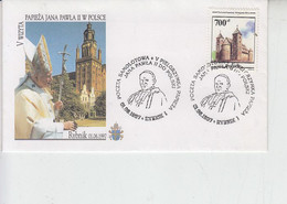 POLONIA 1997 -  Visita Papa - Annullo Speciale  .-. - Lettres & Documents