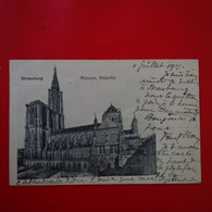 STRASSBURG STRASBOURG MUNSTER SUDSEITE CACHET TOUR DE LA CATHEDRALE - Strasbourg