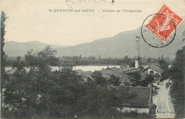 SAINT QUENTIN SUR ISERE USINES DE L'ECHAILLON - Sonstige & Ohne Zuordnung