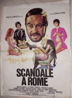 "Scandale à Rome" S. Berger, V. Caprioli...1973 - Affiche 40x54 - TTB - Manifesti & Poster