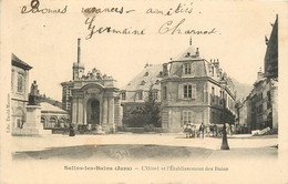 SALINS LES BAINS L'HOTEL ET L'ETABLISSEMENT DES BAINS - Autres & Non Classés