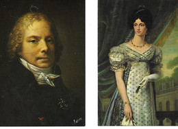 37 Valençais Portrait Du Prince De Talleyrand Et De  Duchesse Dino - Other & Unclassified