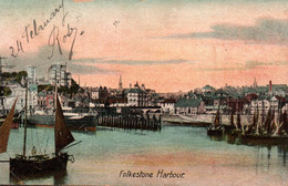 FOLKESTONE HARBOUR 1908 - Folkestone