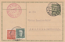 Tchécoslovaquie Entier Postal Pour L'Allemagne 1930 - Non Classés