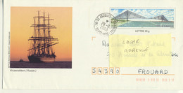 Pont De Normandie Et Kruzenshtern (Russie) (PAP211 - PAP: Private Aufdrucke